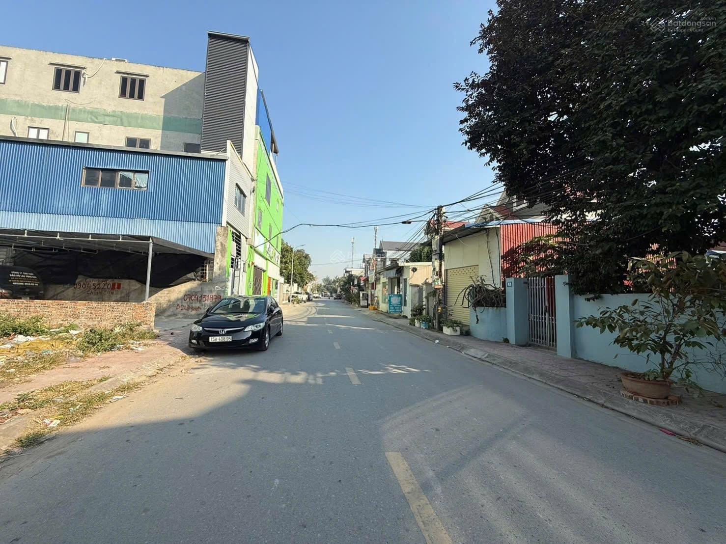 2 lô liền nhau mặt đường Hoàng Thế Trung tại Văn Cú, An Đồng, An Dương gần chợ