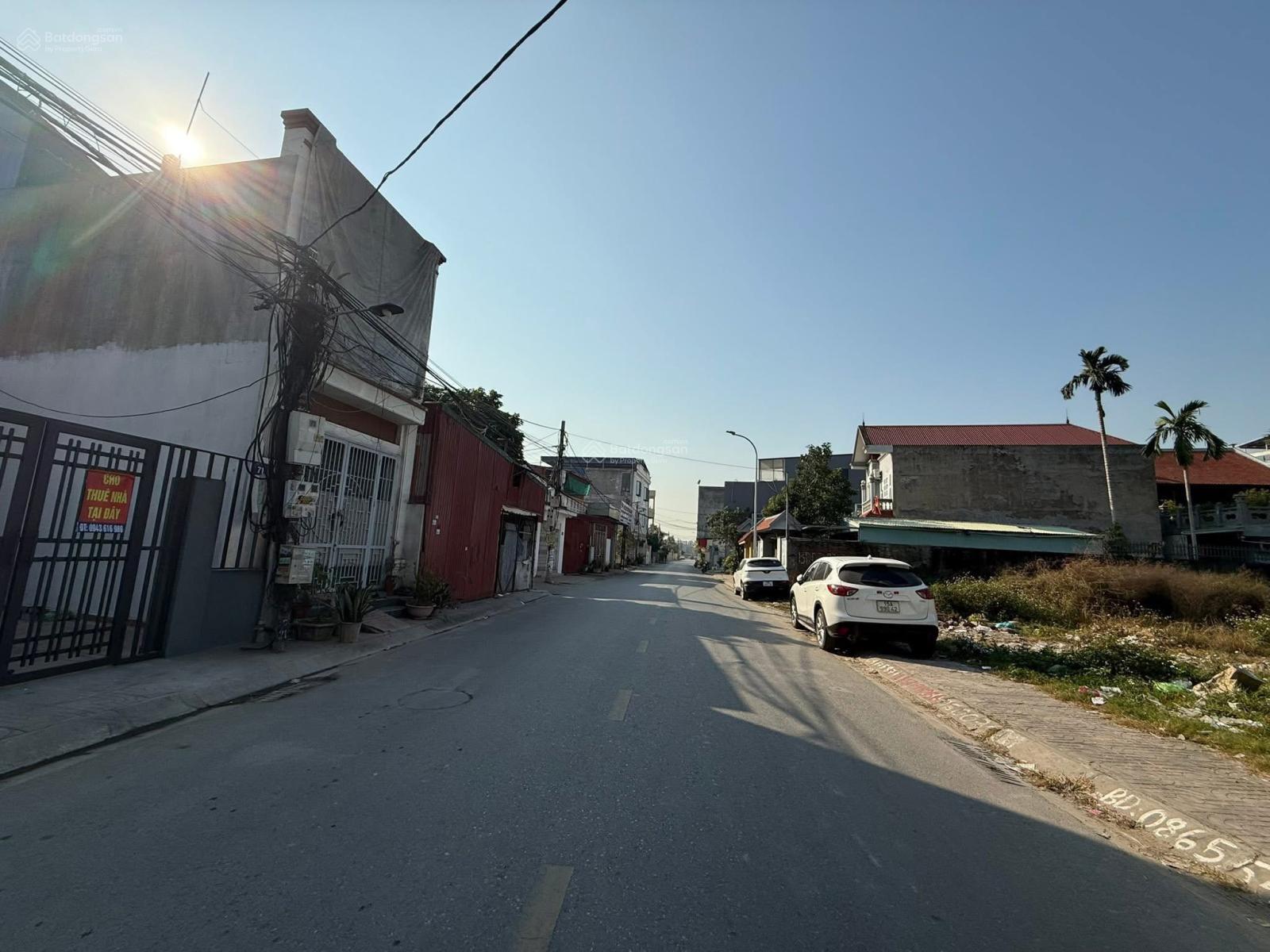2 lô liền nhau mặt đường Hoàng Thế Trung tại Văn Cú, An Đồng, An Dương gần chợ