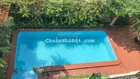Căn biệt thự bể bơi sân vườn đẹp có diện tích rộng 343m2, bể bơi, xe hơi vào