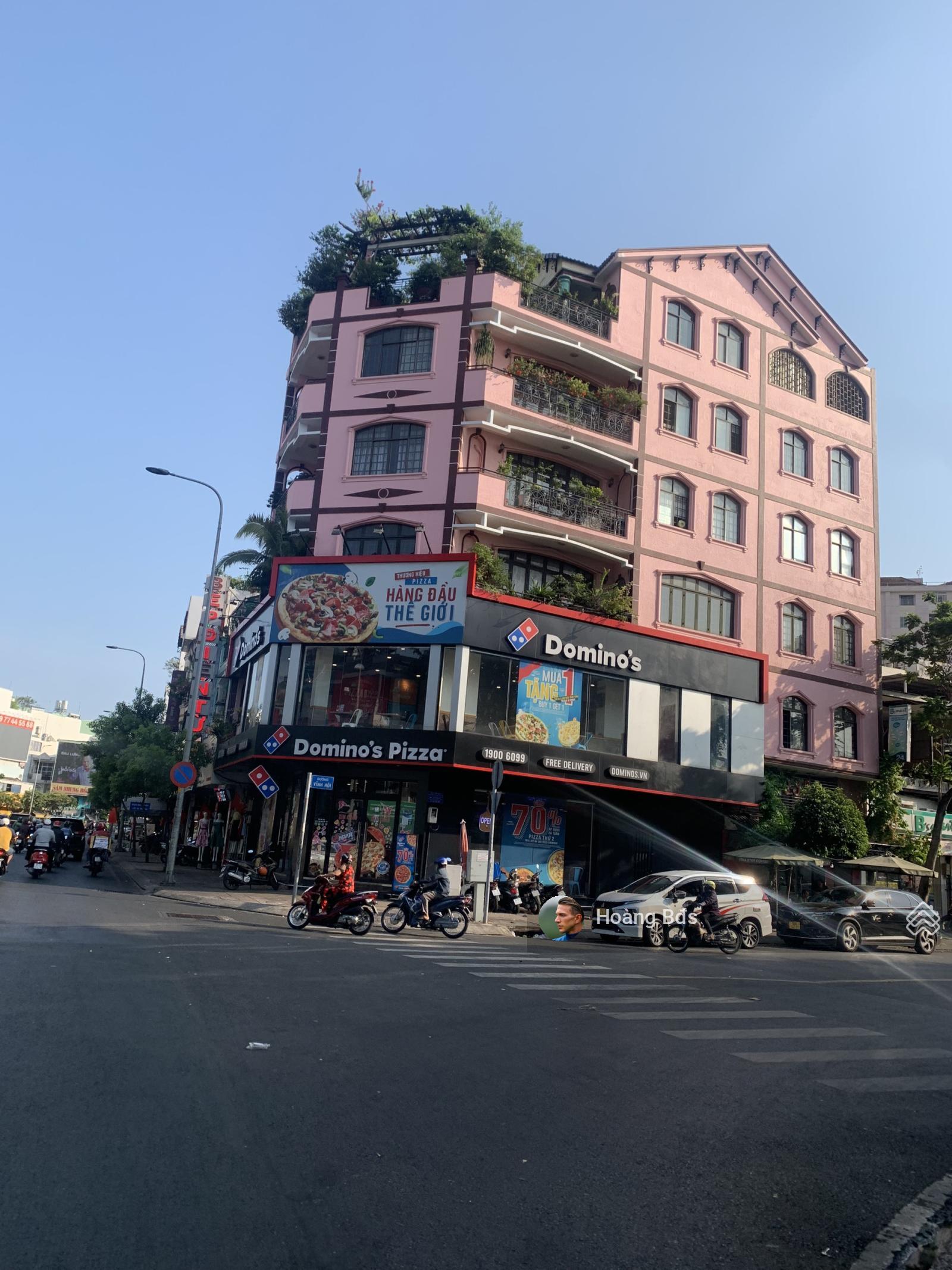 Góc 2 mặt tiền Cách Mạng Tháng Tám, Q3 - 8,3x23m - CTXD: Hầm + 7 tầng - HĐT: 150tr/th - Giá 40 tỷ