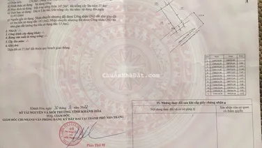 Bán lô đất mặt tiền đường La Văn Cầu Phước Đồng Nha Trang