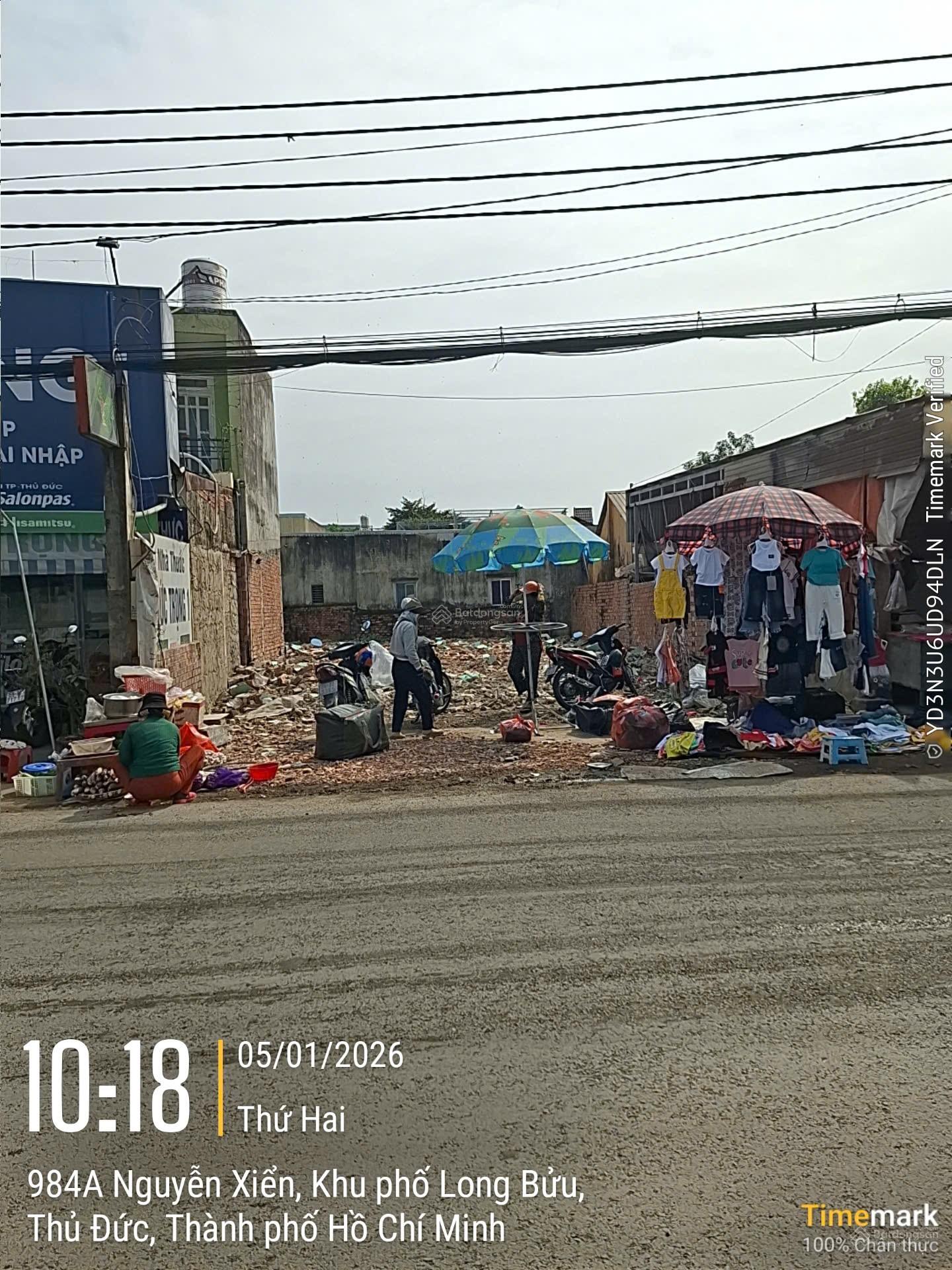 Bán đất mặt tiền Nguyễn Xiển, Quận 9 giá 16,5 tỷ