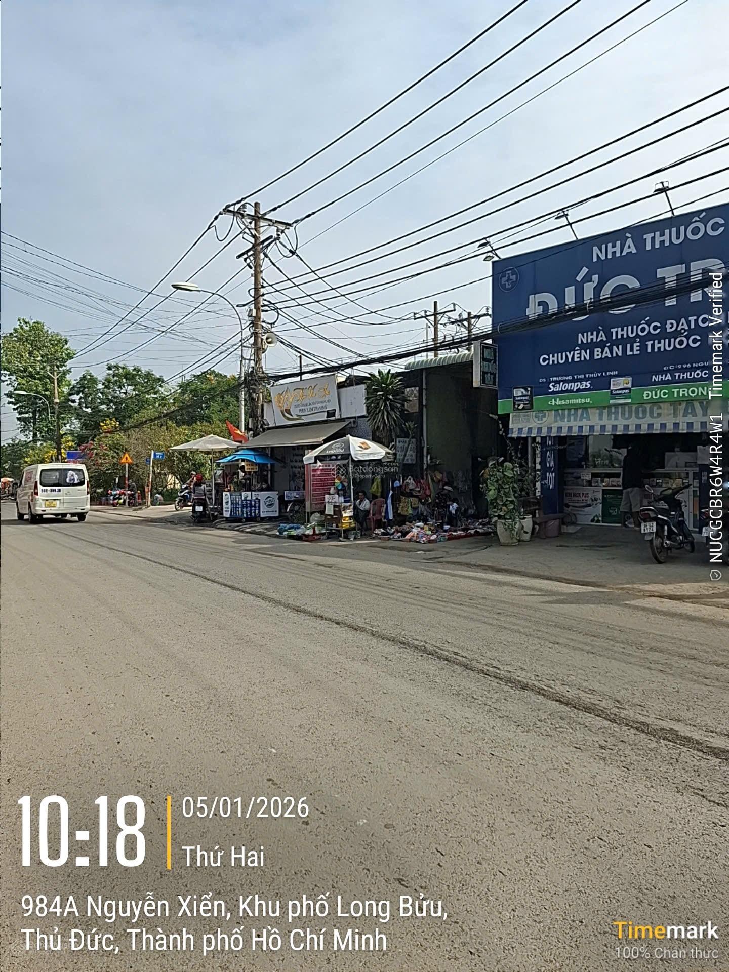 Bán đất mặt tiền Nguyễn Xiển, Quận 9 giá 16,5 tỷ