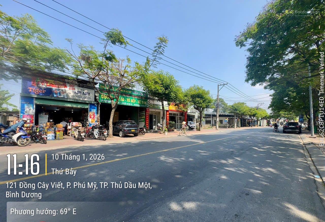 Đất mặt tiền đường Đồng Cây Viết - gần trường Trung học cơ sở Phú Mỹ - Cao Đẳng Việt Hàn