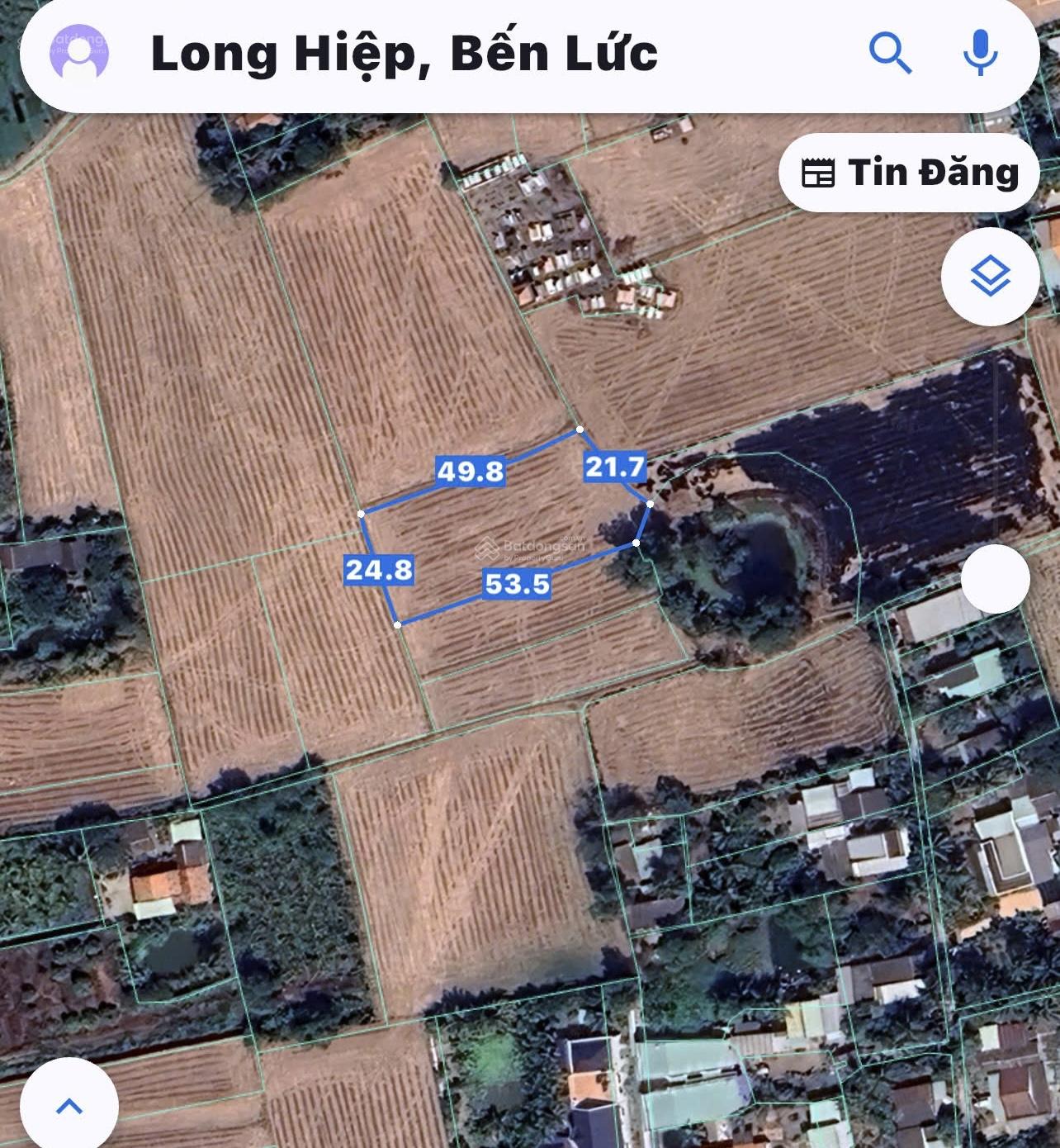 Bán đất tại xã Long Hiệp, Bến Lức, Long An, giá siêu hời 2 tỷ, 1400m2