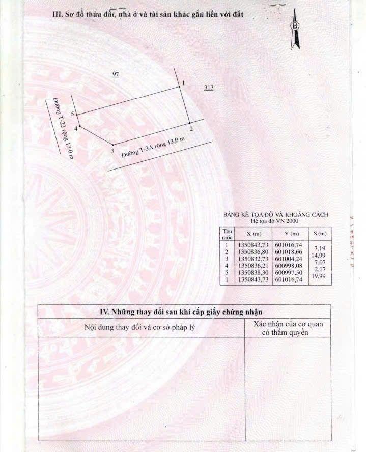 Lô góc sổ hồng đối diện công viên An Bình Tân