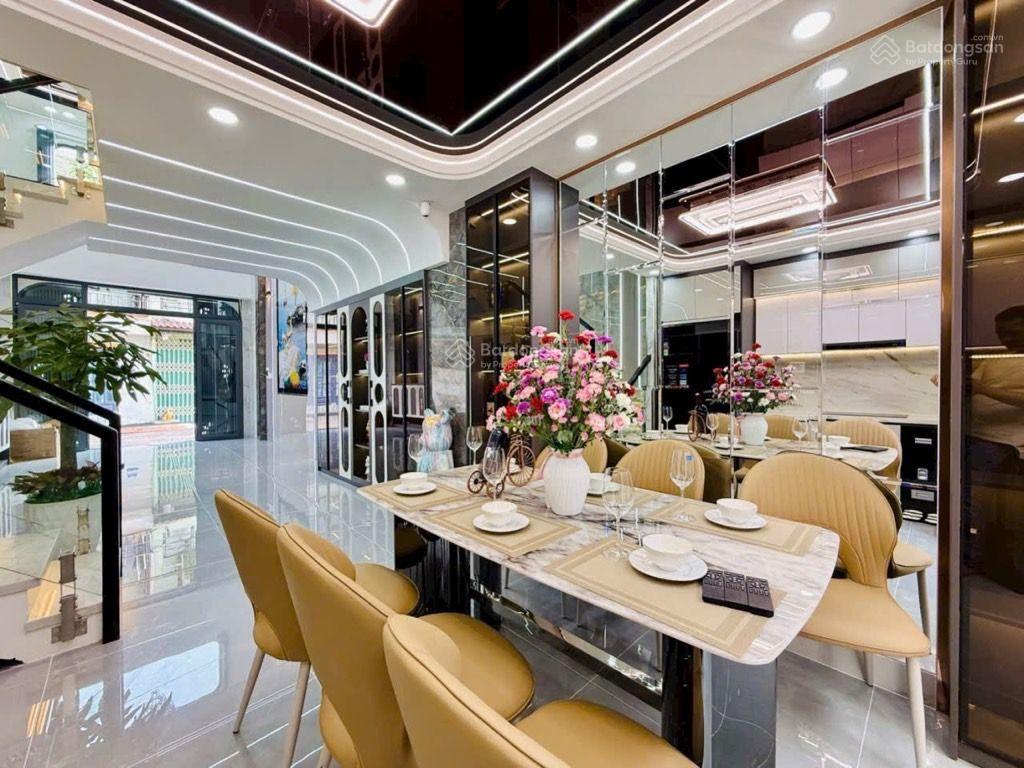 Nhà 5 tầng Tặng FULL Nội Thất đường THẠNH XUÂN 24 phường THẠNH XUÂN ,Q12, dt 58m2 (4mx15m)6,38tỷ