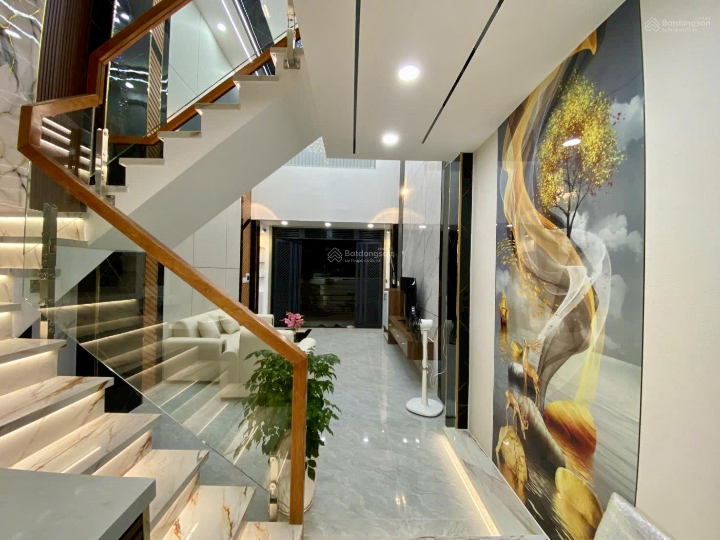 Bán Nhà Xây Mới 4 Tầng Khu Phân Lô An Phú Đông Quận 12