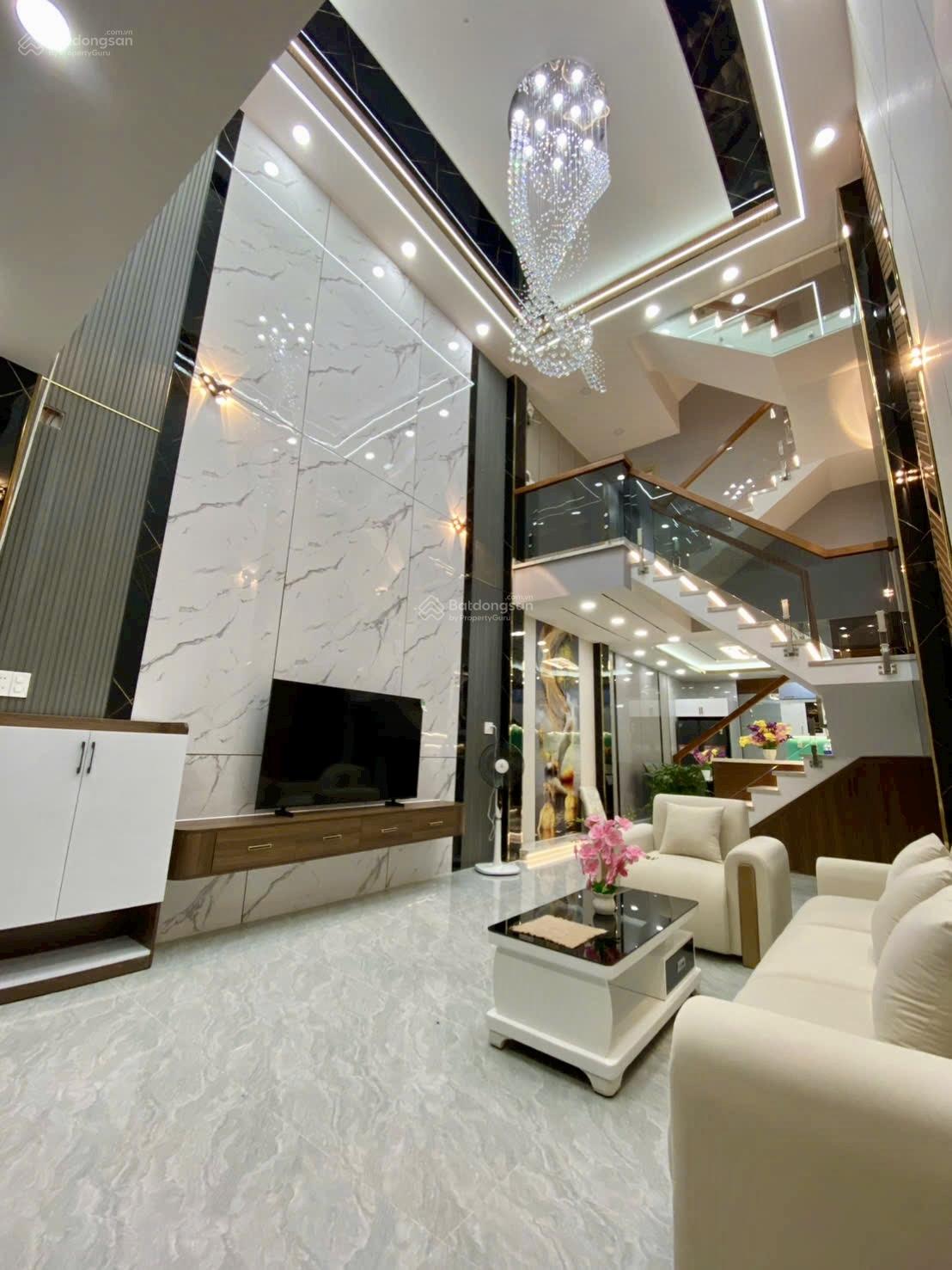 Bán Nhà Xây Mới 4 Tầng Khu Phân Lô An Phú Đông Quận 12