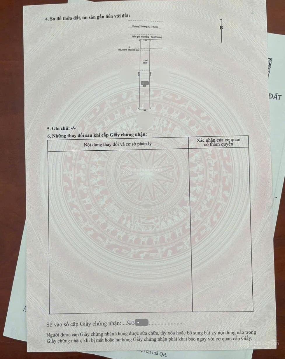 Bán đất 7.3x54m, mặt tiền đường 22 Tháng 12 P. An Phú Bán đất 7.3x54m, mặt tiền đường 22 Tháng 12 P. An Phú