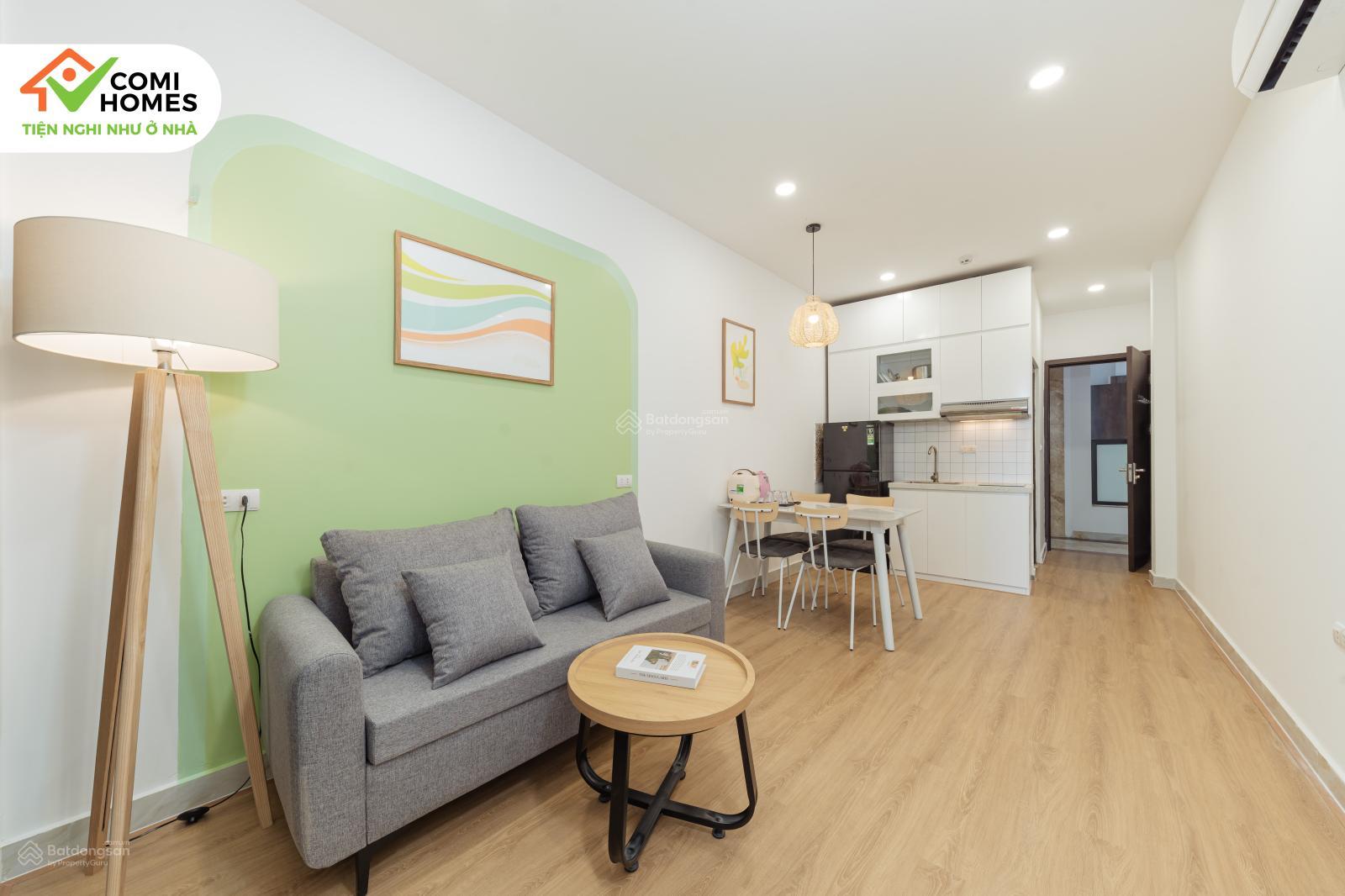 Cho thuê căn hộ 1N1K full nội thất diện tích 45m2 tại Chùa Hà, trung tâm quận Cầu Giấy