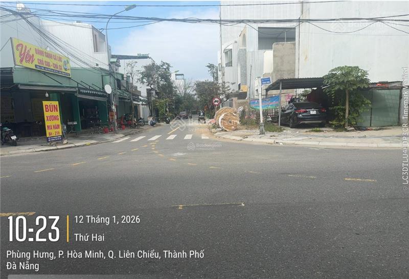 Bán lô góc 2 MT Phùng Hưng và Phú Xuân 2,P Hòa Minh Liên Chiểu Đà Nẵng