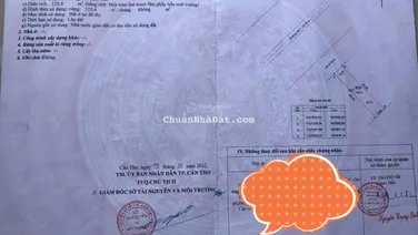 Bán cặp nền đường Mai Chí Thọ khu 586 dt 10x24m, Tây Bắc sổ hồng