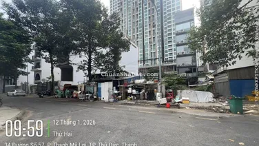 Bán lô đất đường thông dự án Huy Hoàng Phường Thạnh Mỹ Lợi TP. Thủ Đức cũ