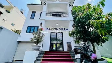 Cho thuê nguyên căn biệt thự có hồ bơi - tại KDC Làng Đại Học ABC - giá 40tr/tháng