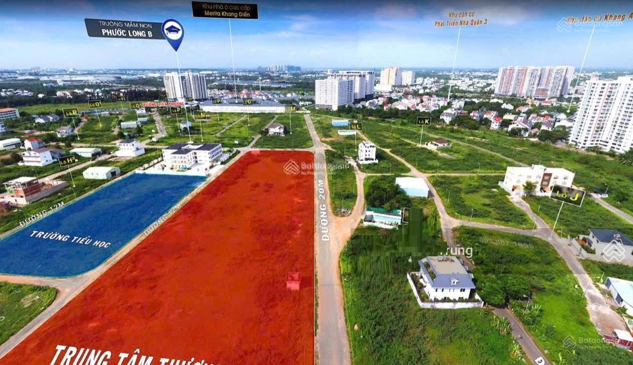 Bán đất biệt thự dự án KDC Phú Nhuận Quận 9, TP. Thủ Đức