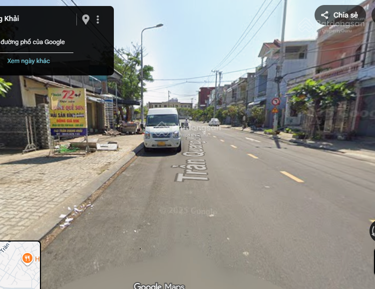 Bán nhà 2 tầng MT Đường Trần Quang Khải (đường 10m5) cách biển 500m. Giá 10tỷ7, LH 0942 992 ***