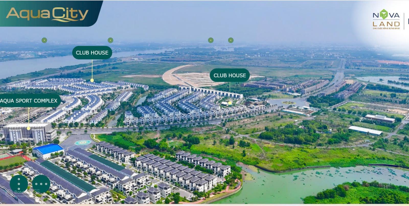 Giá siêu tốt Aqua City nhà phố 6x19,5m Valencia chỉ 6 tỷ, 7x19,5m chỉ 7,1tỷ bao Vat LH 0916 669 ***