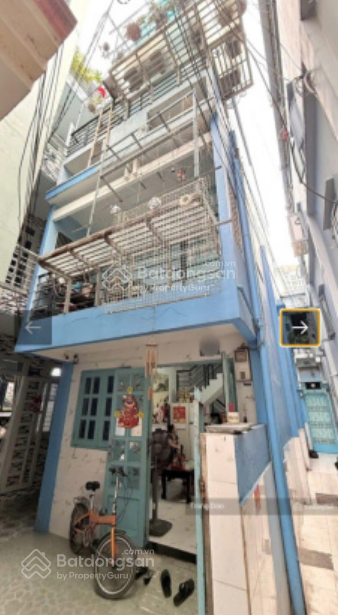 Lô góc không lộ giới quy hoạch - 4 tầng BTCT 5PN 3WC - 3.5 x 11 nở hậu nhẹ - P3 Tân Bình giáp PN