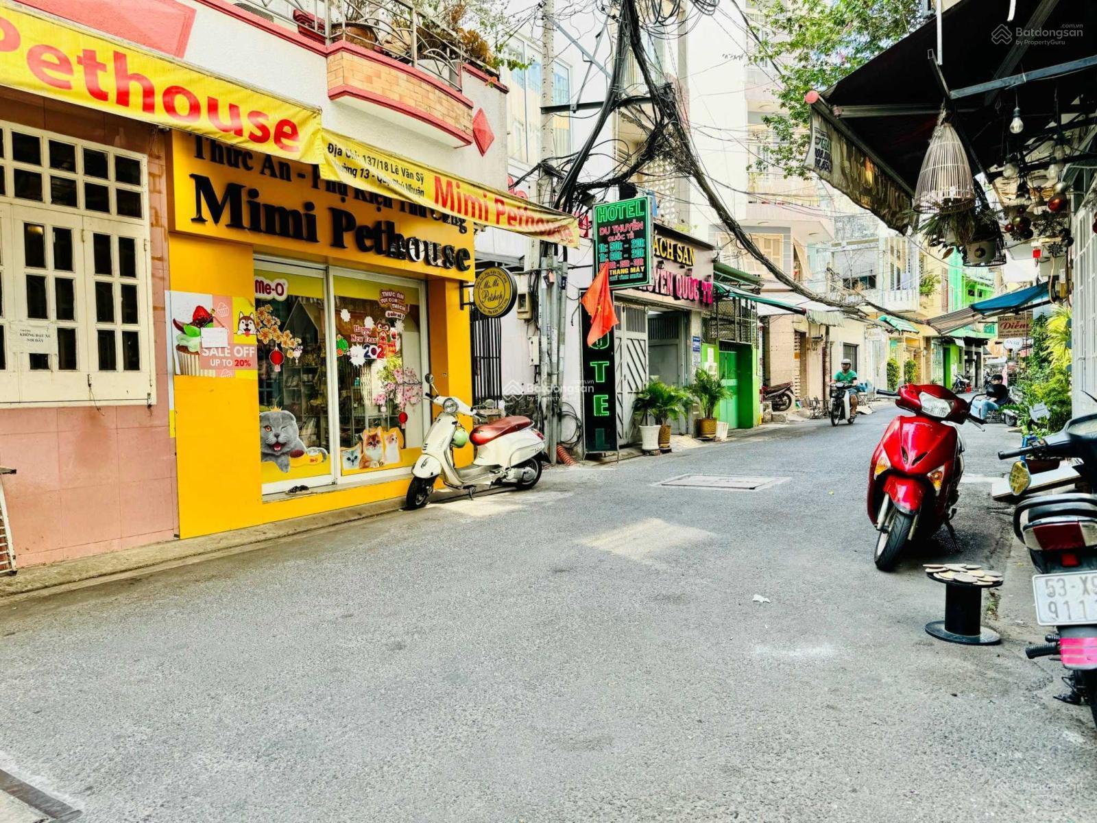 Bán gấp nhà HXH Lê Văn Sỹ, Tân Bình - Đất nở hậu 6m, 4.5mx16.5m, 3 tầng, giá 11 tỷ 2