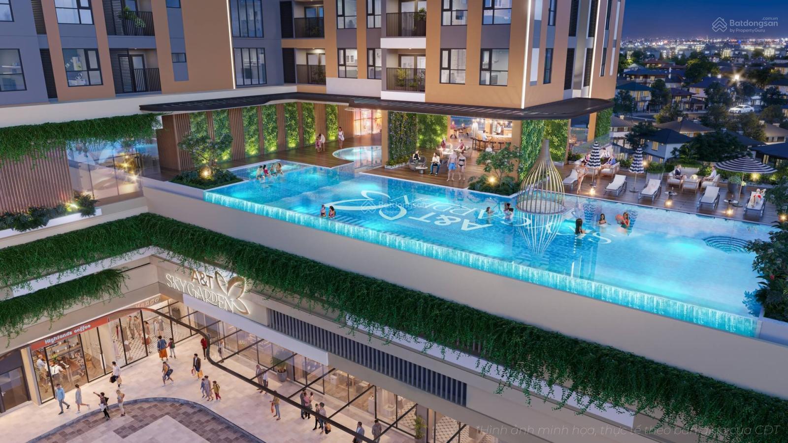 Bán rẻ căn hộ A&T Sky Garden 2PN/73.5m2. Tầng cao. Giá 2.7 tỷ (Giá rẻ nhất). Quý 1/2026 nhận nhà