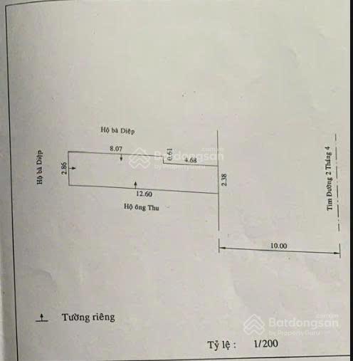 Bán nhà cấp 4 mặt tiền đường 2/4 phường Vạn Thắng, Nha Trang. DT: 256m2, nở hậu, 17.5tỷ