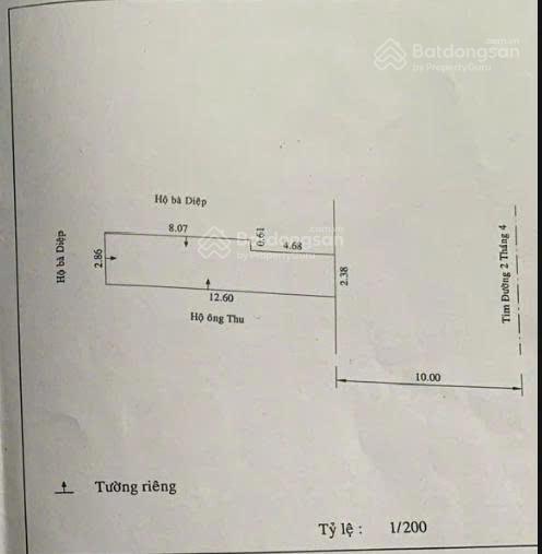 Bán nhà cấp 4 mặt tiền đường 2/4 phường Vạn Thắng, Nha Trang. DT: 256m2, nở hậu, 17.5tỷ