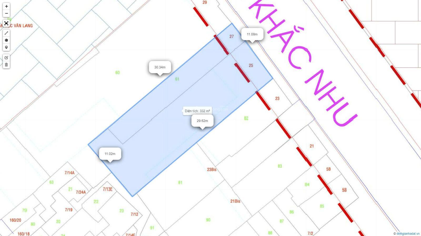 Siêu Phẩm mặt tiền Nguyễn Khắc Nhu, Quận 1: DT 290m2(11x30m) HĐT 200Tr/Th. QHXD Hầm 9 Tầng