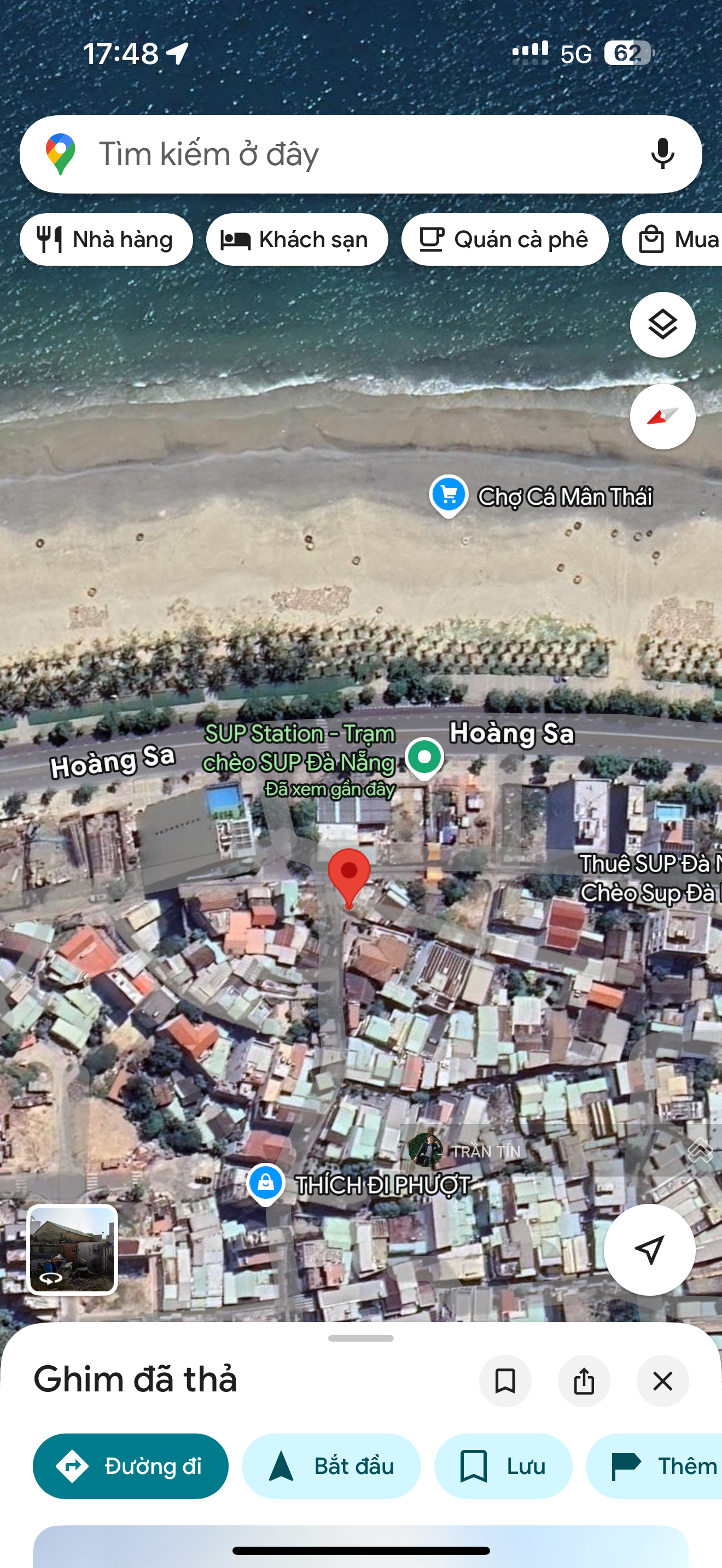 Lô đất 3 mặt thoáng đường Hoàng Sa, Cách biển chỉ 30M Lô đất 3 mặt thoáng đường Hoàng Sa, Cách biển chỉ 30M