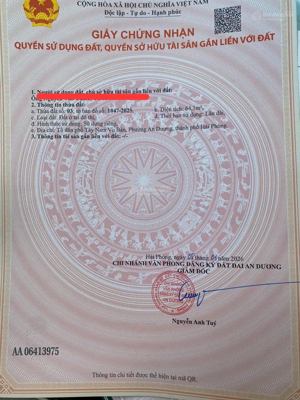 Đất mặt đường nhựa Tân Tiến cần bán giá 1 tỷ 28. Diện tích 64.1m2 Đất mặt đường nhựa Tân Tiến cần bán giá 1 tỷ 28. Diện tích 64.1m2