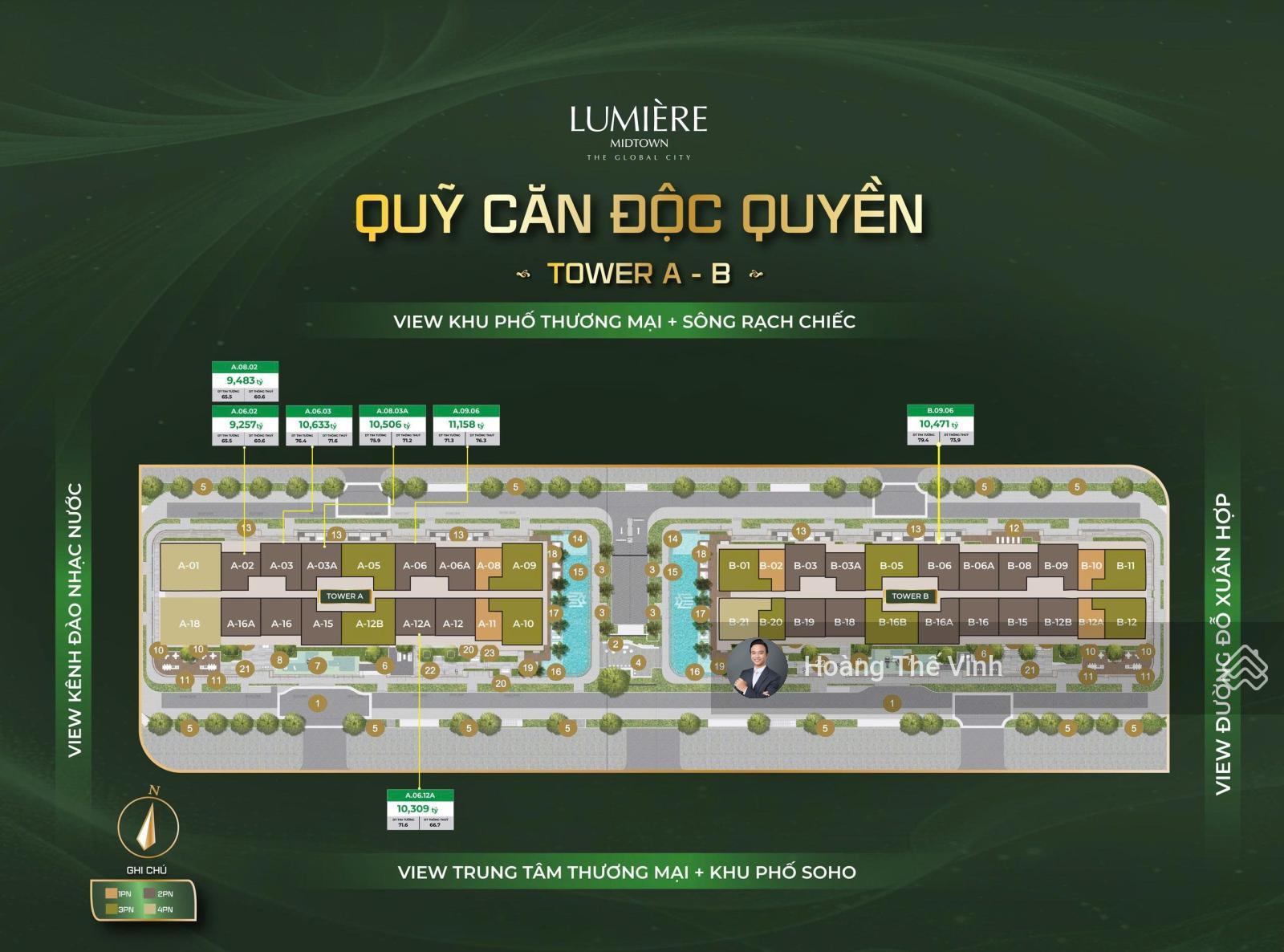 Quản lý giỏ hàng độc quyền 79 căn tại Lumiere Midtown từ 1-2-3PN dành cho đầu tư hoặc ở đều rất tốt Quản lý giỏ hàng độc quyền 79 căn tại Lumiere Midtown từ 1-2-3PN dành cho đầu tư hoặc ở đều rất tốt