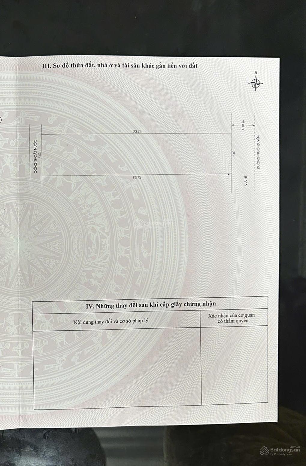 Bán cặp đất 236m2 đường Ngô Quyền giá sập hầm rẻ hơn thị trường 1 tỷ mua lãi ngay đầu tư thắng lớn