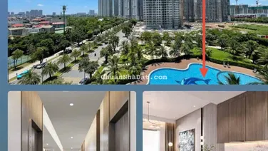 Gia đình cần bán lại căn 2PN-2WC DT 62m2 trục 12 toà A3 Lumiere Evergreen Smart City