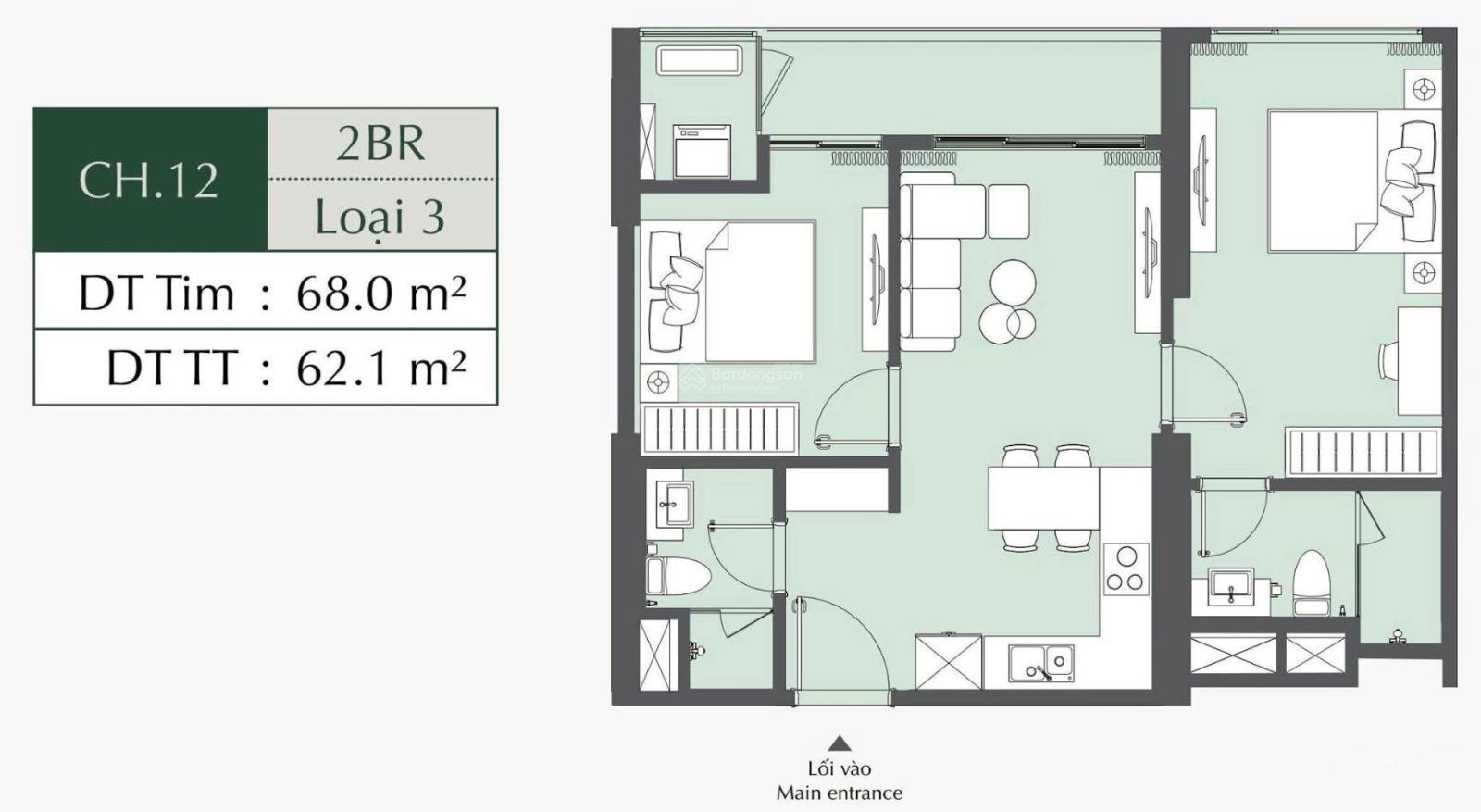 Gia đình cần bán lại căn 2PN-2WC DT 62m2 trục 12 toà A3 Lumiere Evergreen Smart City Gia đình cần bán lại căn 2PN-2WC DT 62m2 trục 12 toà A3 Lumiere Evergreen Smart City