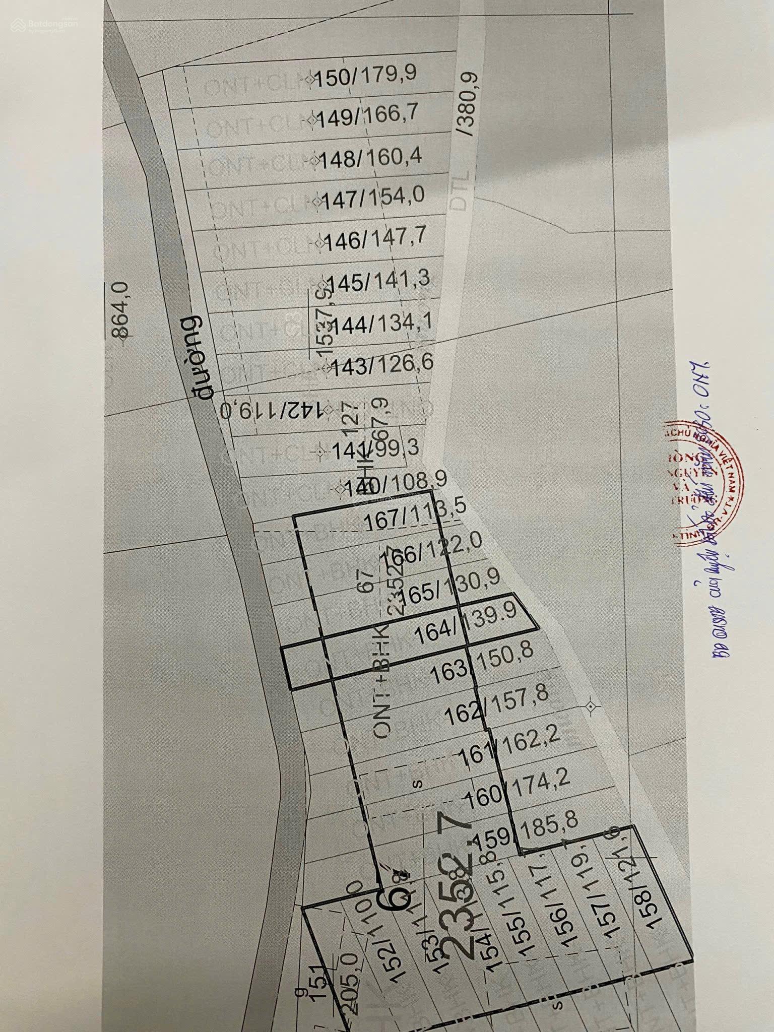 BÁN ĐẤT Long MỸ 140m2/790trieu- QUY HOẠCH ĐẤT Ở TOÀN BỘ