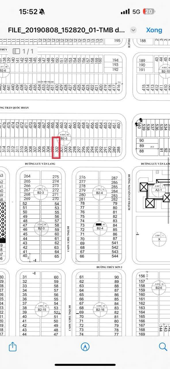 Bán lô Lưu Văn Lang tặng nhà cấp 4 - sát bãi tắm Sơn Thuỷ - LH: Minh Tuyết - nhà đất Biển Ngọc