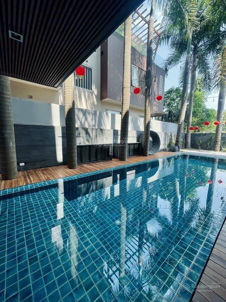 BIỆT THỰ COMPOUND RIVERMARK TRẦN NÃO QUẬN 2, 15 X 20M (300M2) HẦM 4 TẦNG, HỒ BƠI, 116 TỶ