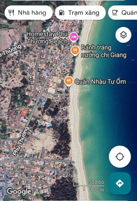 Cần tiền bán mảnh đất 279m2, có thổ cư, gần Làng chài biển Phú Thường - Tuy An - Phú Yên