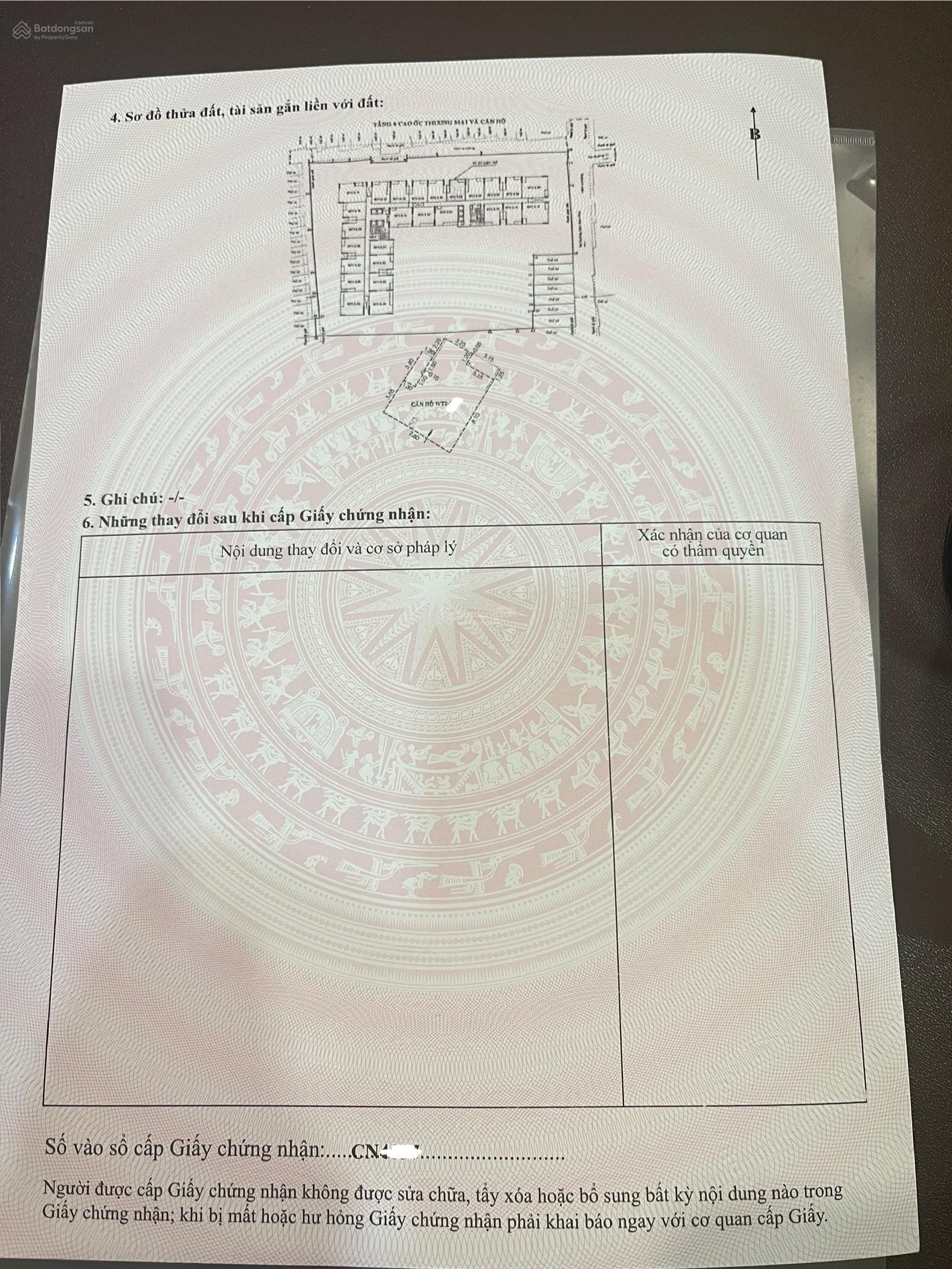 Bán Wilton Tower 2 phòng ngủ 68m2 giá 6tỷ5 full nội thất sổ hồng riêng Lh: 0903 073 *** - Ms. Thu