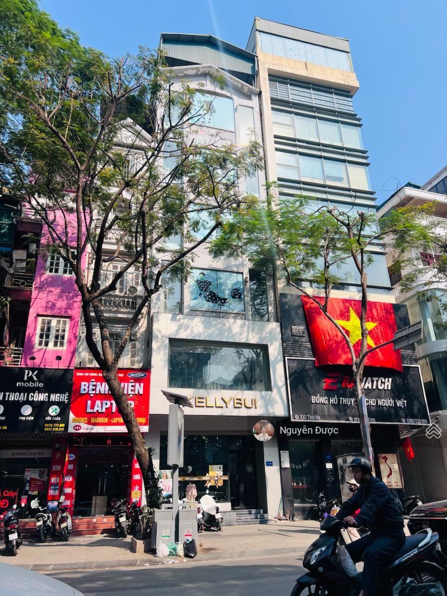 Mặt phố Thái Hà, Xã Đàn, Đống Đa, hàng siêu VIP, dt 70m, Mt 6m,sổ vuông trước sau, 6 tầng,vỉa hè 8m