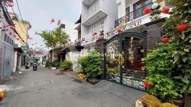 Phạm Văn Chiêu, 96m2, ngang 4.5m, hẻm ô tô thông, Gần CV Làng Hoa, Chợ Hạnh Thông Tây, Emart