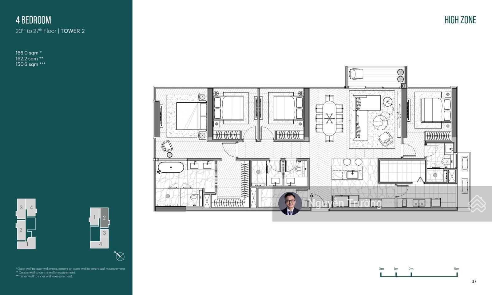 Narra Residences: Bán nhanh căn 4PN view sông, lâm viên sinh thái giá tốt nhất thị trường