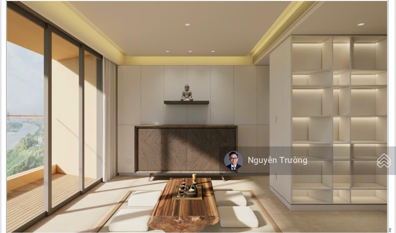 THUÊ NGAY CĂN HỘ 3PN COVE VIEW SÔNG TRỰC DIỆN, NỘI THẤT SIÊU ĐẸP, BAN CÔNG SIÊU LỚN