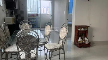 Cho thuê căn hộ 2pn - Góc - Nhà có NT- CC BellezaQ7- View sông PMH- Dt 76m2- Giá 9tr