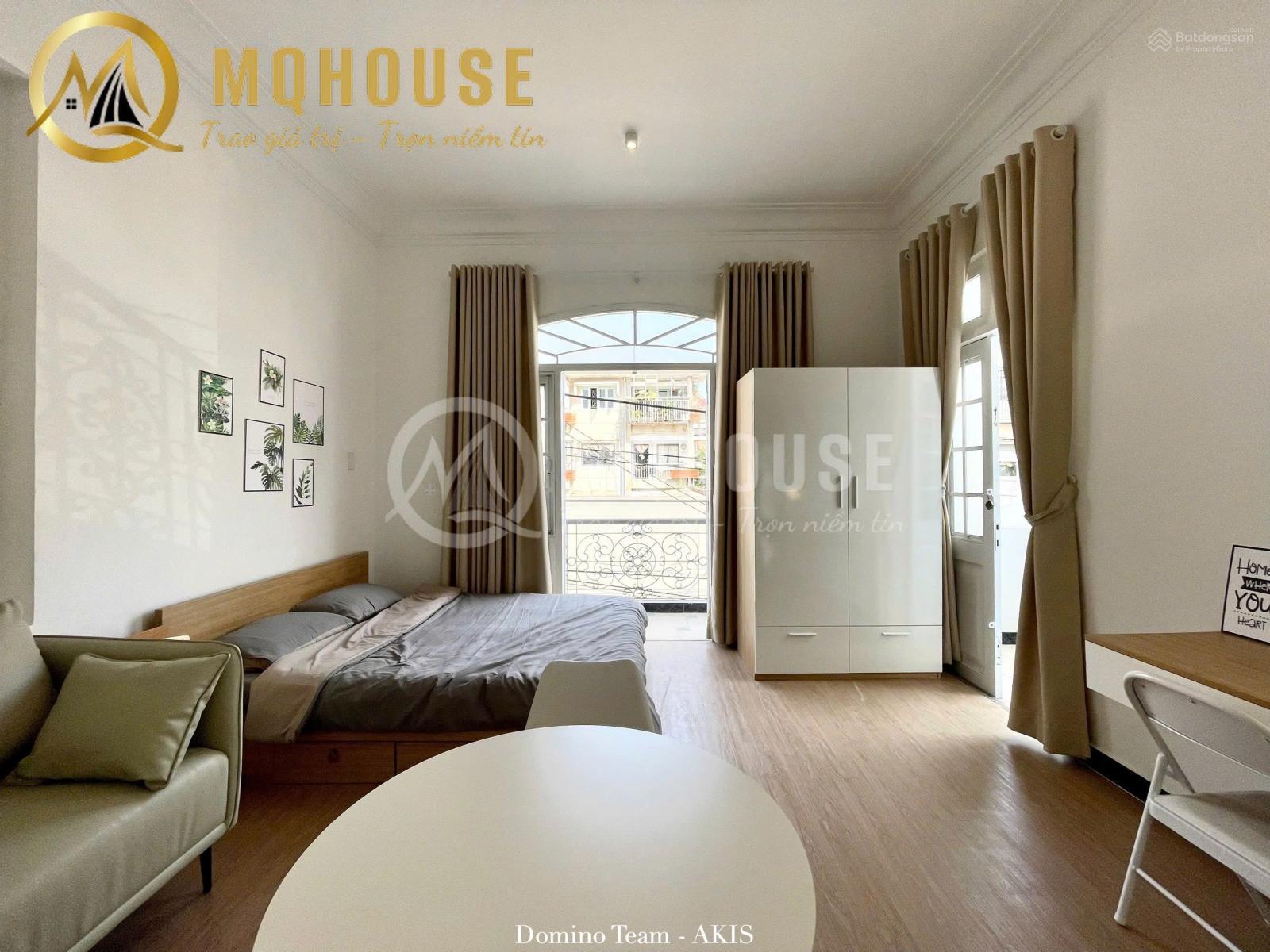 Trần Não Q2 | Căn hộ studio có 2 ban công lớn đón nắng. Thiết kế đội thất hiện đại. Có slot đỗ oto