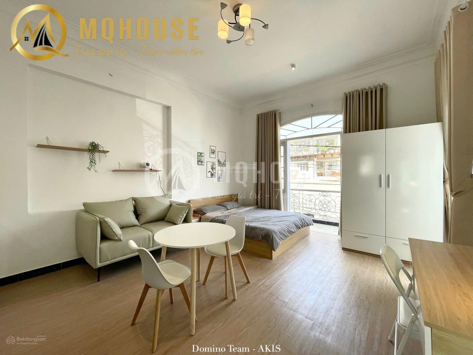 Trần Não Q2 | Căn hộ studio có 2 ban công lớn đón nắng. Thiết kế đội thất hiện đại. Có slot đỗ oto