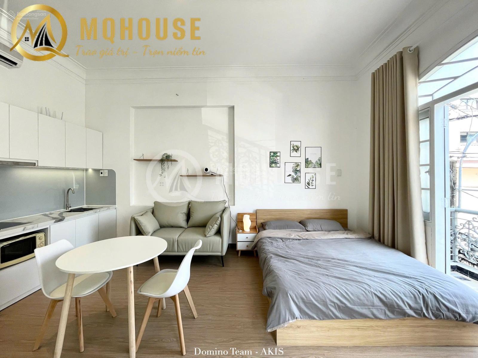 Trần Não Q2 | Căn hộ studio có 2 ban công lớn đón nắng. Thiết kế đội thất hiện đại. Có slot đỗ oto