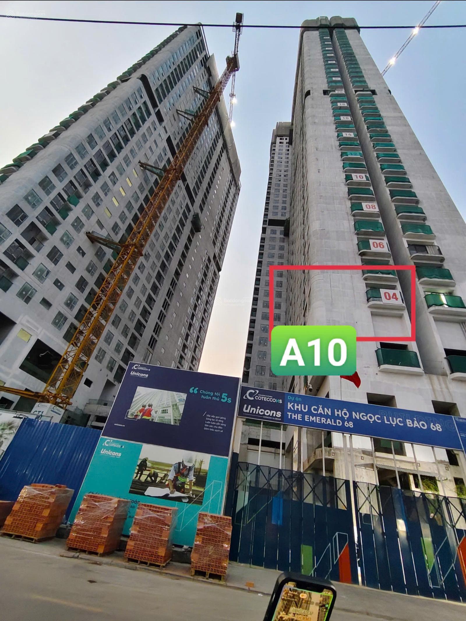 Chỉ còn 2 căn góc 2pn cuối cùng The Emerald 68 hướng Đông Nam | 73,6m² | sát tiện ích lõi dự án