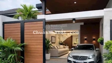 Biệt thự mini sân vườn 2 tầng tăng full nội thất đường xe hơi Đào Tông Nguyên