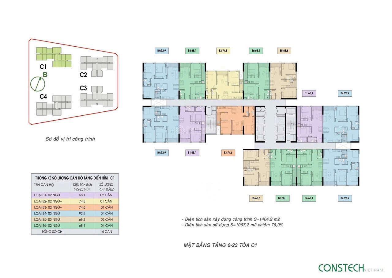 Tôi bán 10 suất ngoại giao tầng chung CC An Bình Homeland - KĐT Geleximco giá 86tr/m2 LH 0989 388 ***